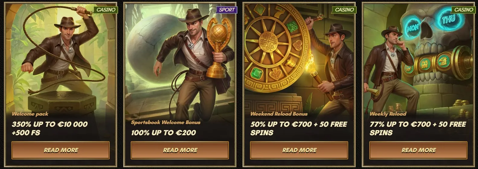 Sankra Casino Bonuses and Promotions